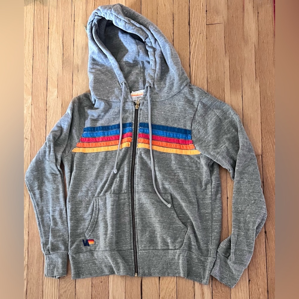 Aviator Nation 5-Stripe Hoodie